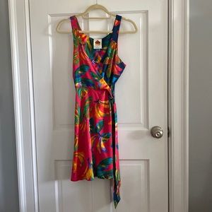 Farm Rio for Anthropologie wrap dress